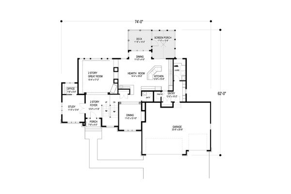 Lower Level Floorplan